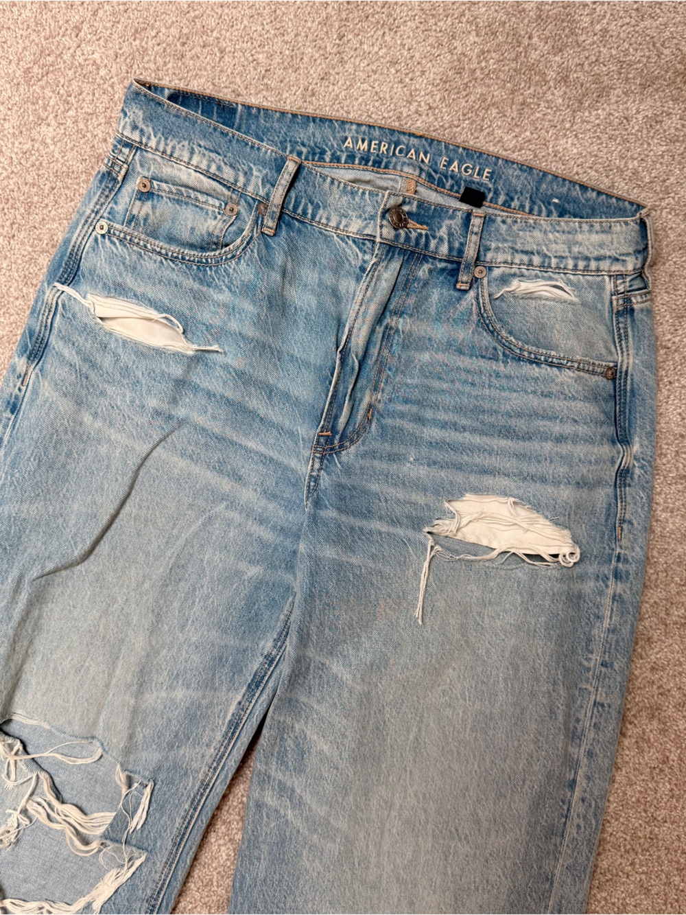 American Eagle Ripped Denim - Picture 2 of 7